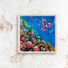 Load image into Gallery viewer, Colourful painting of a galah and banksias