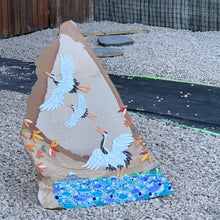 Load image into Gallery viewer, Mosaic - Japanese Cranes