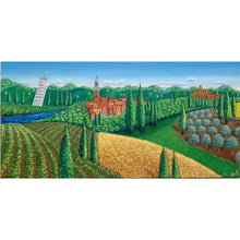 Load image into Gallery viewer, Painting of Tuscany