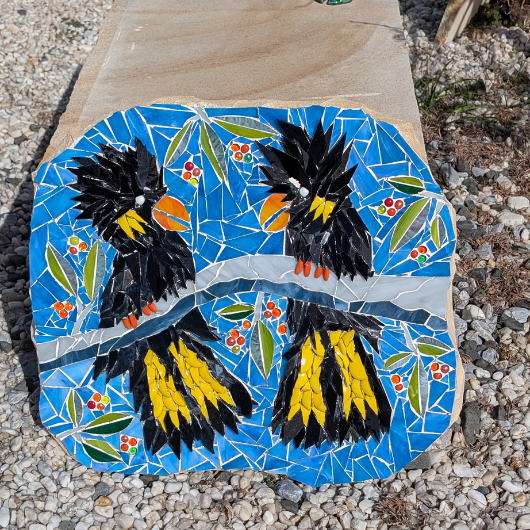 Mosaic - Yellowtail Black Cockatoo