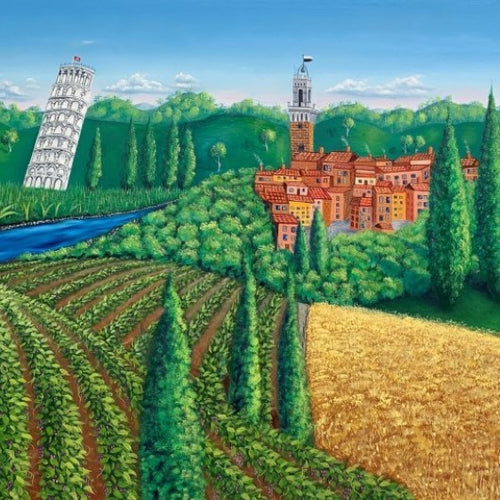 Painting of Tuscany